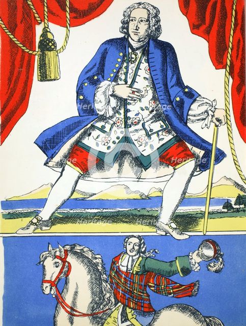 George II, King of Great Britain and Ireland from 1727, (1932). Creator: Rosalind Thornycroft.