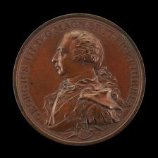George III, 1738-1820, King of Great Britain 1760 [obverse], 1800. Creator: Heinrich Conrad Küchler