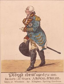 George III, 1810. Creator: Richard Dighton