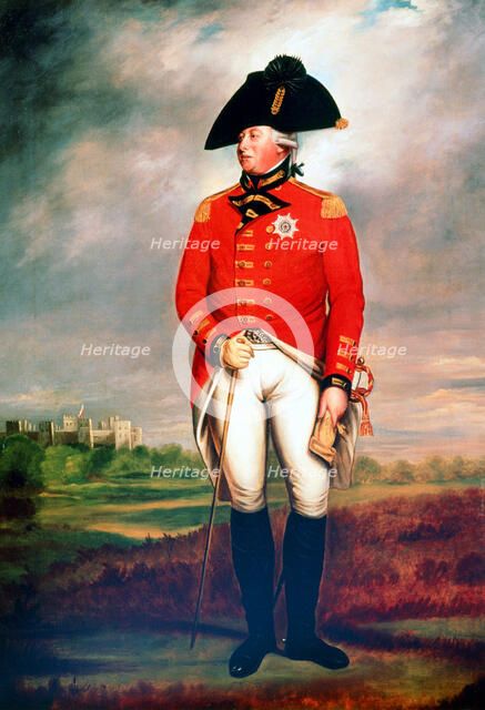 George III, King of England, c1800. Artist: Sir William Beechey