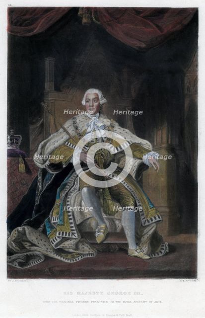 George III, King of Great Britain and Ireland, (1836). Artist: Samuel William Reynolds