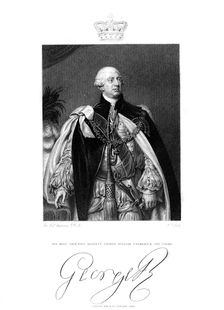 George III, King of Great Britain and Ireland, 19th century.Artist: W Holl