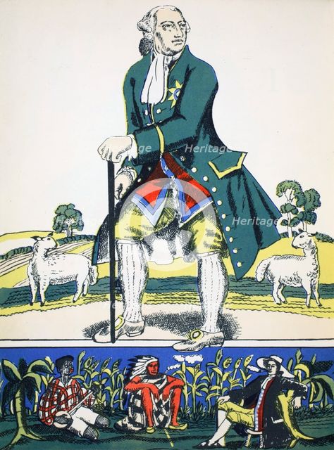 George III, King of Great Britain and Ireland from 1760, (1932). Creator: Rosalind Thornycroft.