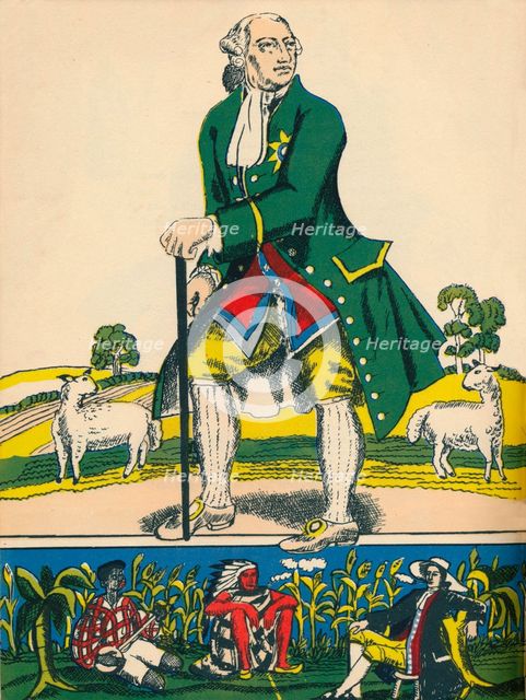 George III, King of Great Britain and Ireland from 1760, (1932). Artist: Rosalind Thornycroft.