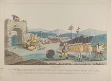 George III Leading an Army of Jugs, 1794. Creator: Unknown