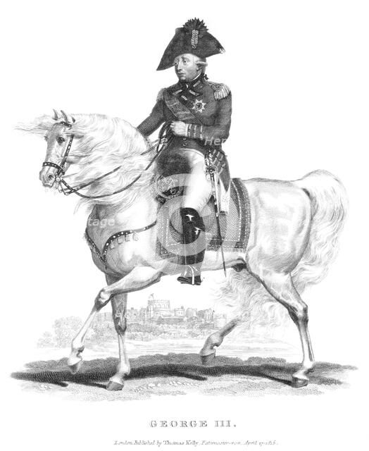 George III of the United Kingdom, 1816. Artist: Thomas Kelly-Kenny