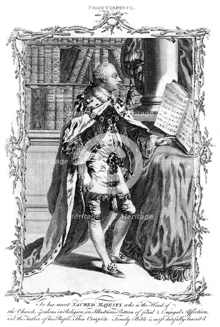 George III of the United Kingdom, 19th century. Artist: Unknown