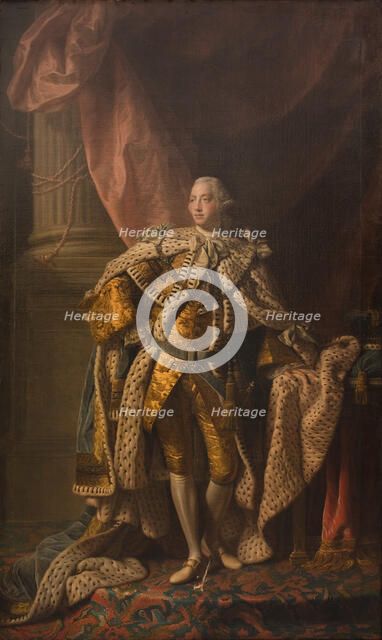George III of England, 1765-1766. Creator: Allan Ramsay.