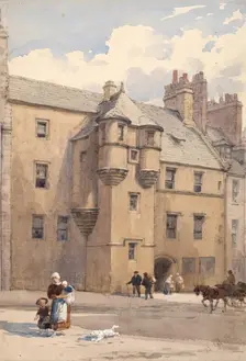George Jamesone's House, 1886. Creator: John Mitchell