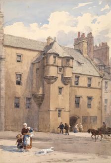 George Jamesone's House, 1886. Creator: John Mitchell