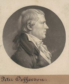 George Jefferson, Jr., 1808. Creator: Charles Balthazar Julien Févret de Saint-Mémin