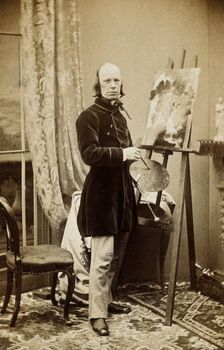George Lance. Creator: Maull & Polyblank