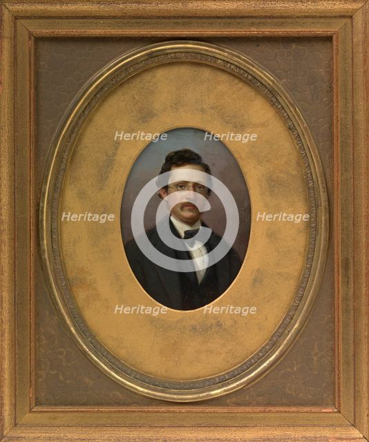 George Linen Self-portrait, (1840s?). Creator: George Linen.