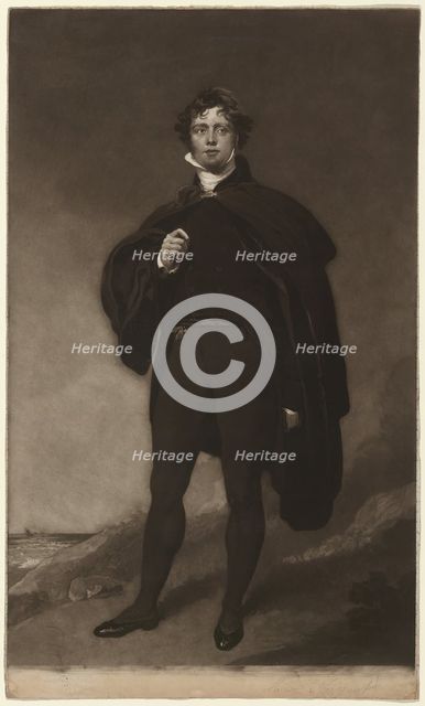 George, Lord Nugent, 1822-23. Creator: William Ward.