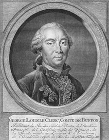 George Louis Le Clerc, Comte De Buffon 1774. Creator: Jacobus Houbraken