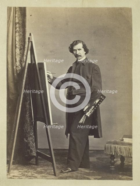 George P. A. Healy, 1855/65. Creator: Unknown.