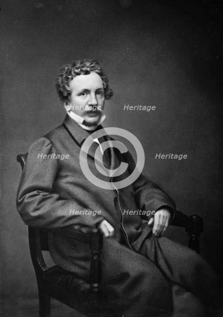 George Payne Rainsford James, between 1855 and 1865. Creator: Unknown.