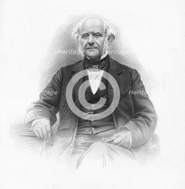'George Peabody', 1859. Artist: Unknown.