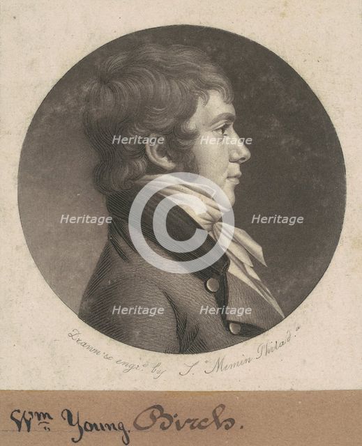 George Pepper, 1802. Creator: Charles Balthazar Julien Févret de Saint-Mémin.