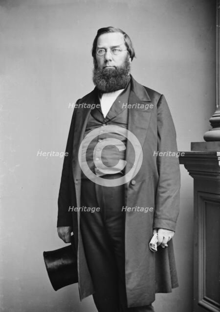 George Perkins Marsh of Vermont, between 1855 and 1865. Creator: Unknown.