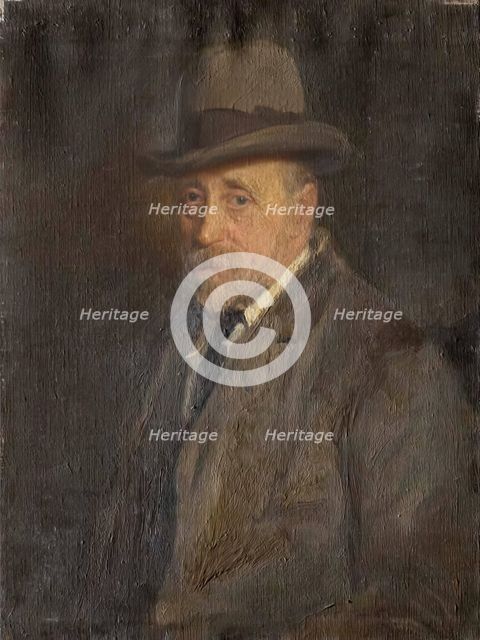 George R. Gowans RSW (1843-1924), 1909. Creator: Campbell Lindsay Smith.