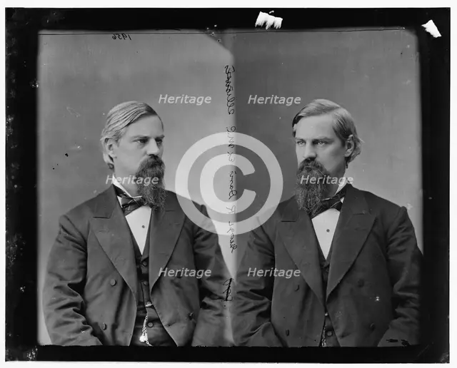 George R. Davis of Illinois, 1865-1880. Creator: Unknown.