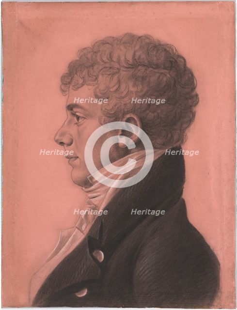 George Raleigh Dearborn, 1806. Creator: Charles Balthazar Julien Févret de Saint-Mémin.