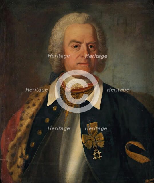 George Reinhold Palmstruch, 1753. Creator: Johan Joachim Streng.