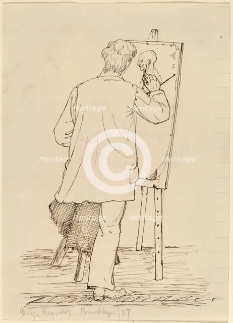 George Reynolds, 1859. Creator: John Quincy Adams Ward.