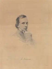 George Richmond - Self-portrait, 1850-70. Creator: William Holl
