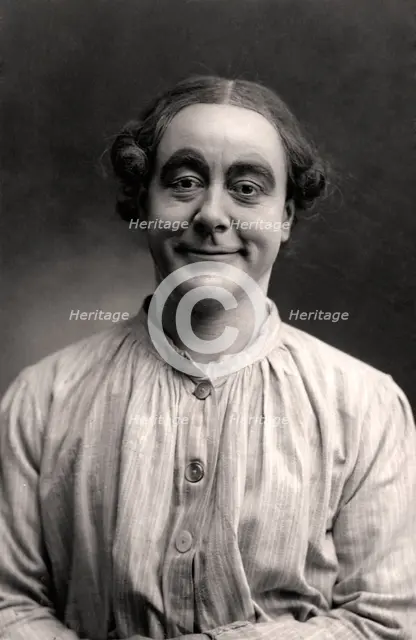 George Robey (1869-1954), music hall entertainer, 1907.Artist: Rotary Photo