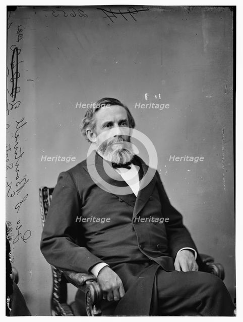 George S. Boutwell of Massachusetts, between 1870 and 1880. Creator: Unknown.