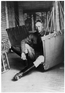 George S Patton, American soldier, Fort Sheridan, Illinois, USA, 1910