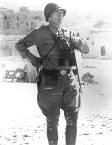 George S Patton, US Army General, c1943-1944