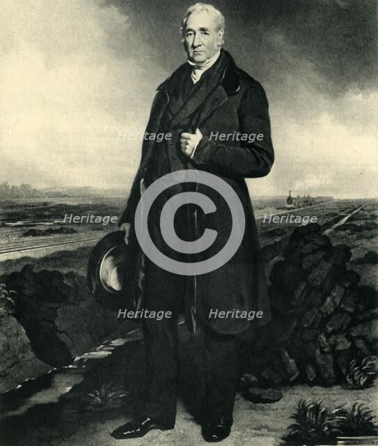 George Stephenson, c1849, (1945).  Creator: Unknown.