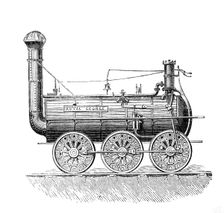 George Stephenson, Father of Railways: the Royal George, 1881. Creator: Unknown