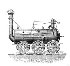 George Stephenson, Father of Railways: the Royal George, 1881. Creator: Unknown