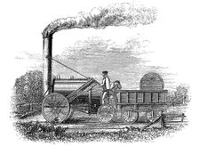 George Stephenson's locomotive Rocket 1829 (1859). Creator: Unknown