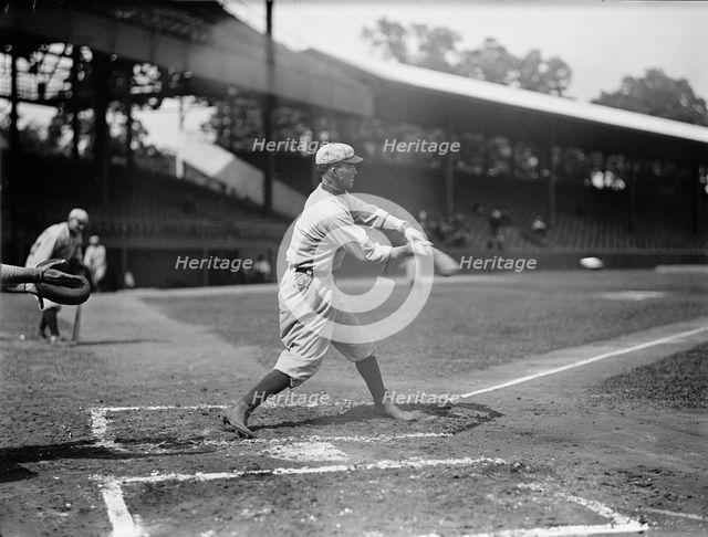 George Stovall, St. Louis Al (Baseball), 1913. Creator: Harris & Ewing.