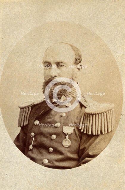 George Strong Nares, c1880s. Creator: Unknown.