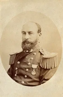 George Strong Nares, c1880s. Creator: Unknown