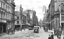 George Street, Sydney, Australia, c1900s