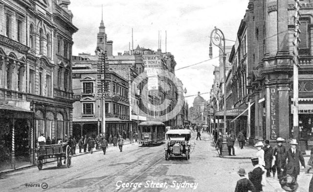 George Street, Sydney, Australia, c1900s. Artist: Unknown