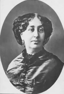 George Sand c1893. Creator: Nadar