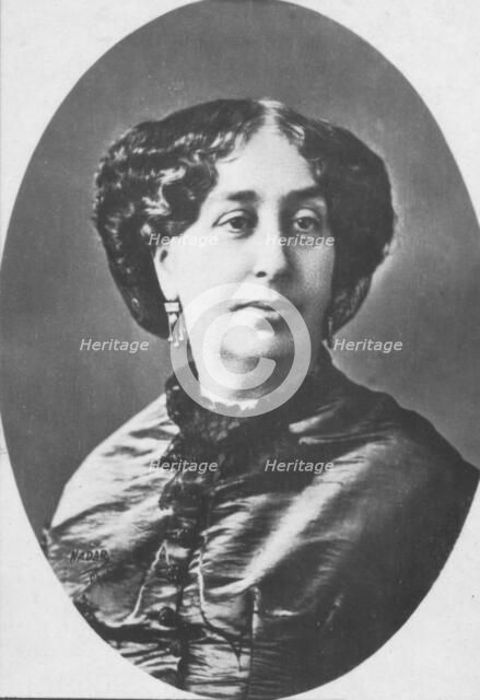 'George Sand', c1893. Creator: Nadar.