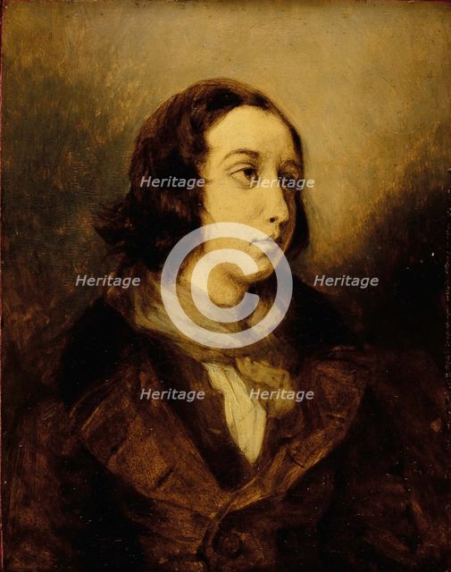 George Sand dressed as a man, 1834.
