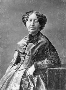George Sand, French novelist and early feminist, c1845-1876