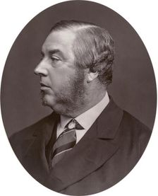 George Sclater-Booth MP, President of Local Government Board, 1878. Creator: Lock & Whitfield