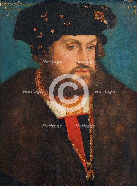 George the Bearded (1471-1539), Duke of Saxony, 1524.