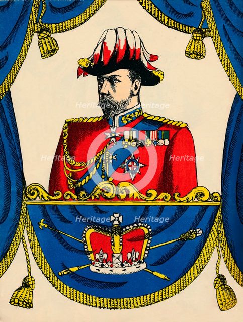 George V, King of the United Kingdom from 1910, (1932). Artist: Rosalind Thornycroft.